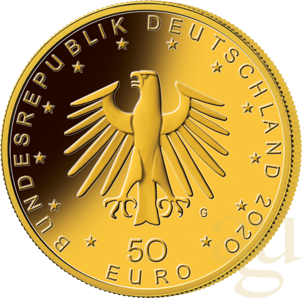 50 Euro Goldmünze Orchesterhorn 2020 (D)