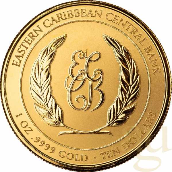 1 Unze Goldmünze EC8 Dominica - Coat of Arms 2024