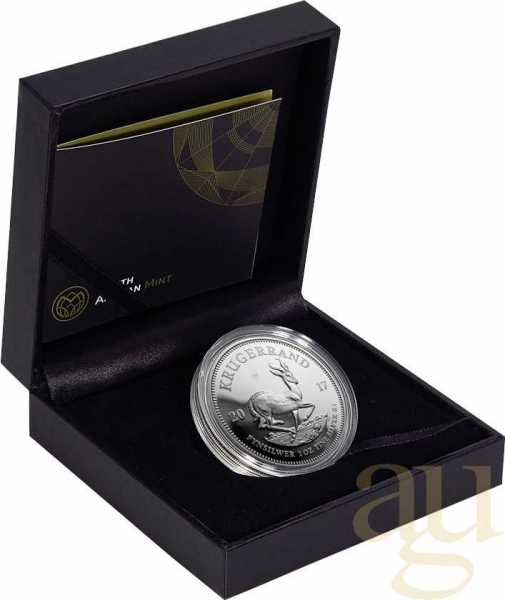1 Unze Silbermünze Krügerrand 2017 - polierte Platte