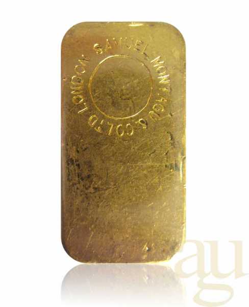 100 Gramm Goldbarren Rothschild mit Gegenstempel