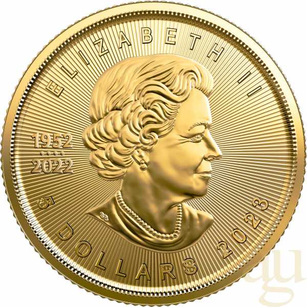 1/10 Unze Goldmünze Maple Leaf 2023