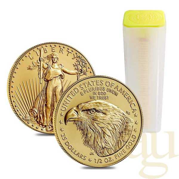 1/2 Unze Goldmünze American Eagle 2024