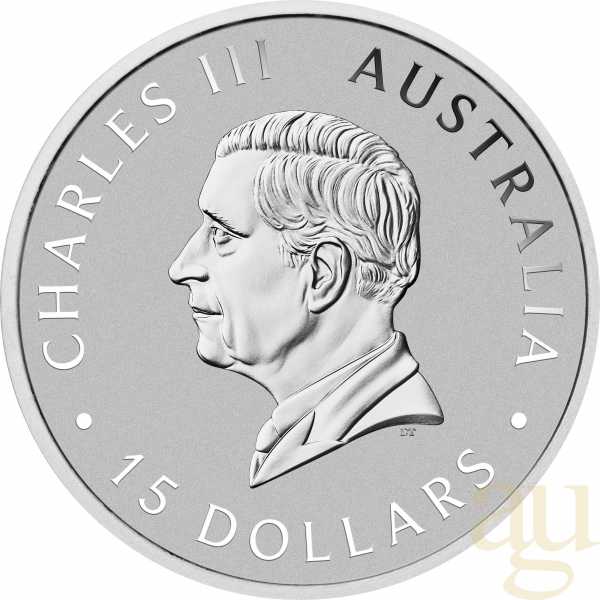 1/10 Unze Platinmünze Australien Kookaburra 2025