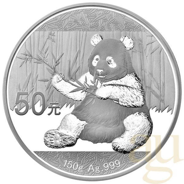 150 Gramm Silbermünze China Panda 2017 proof