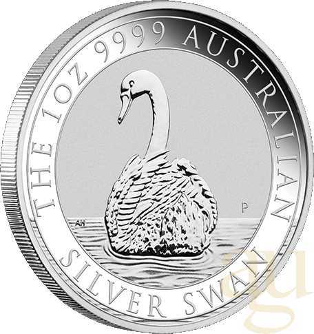 1 Unze Silbermünze Australien Schwan 2023