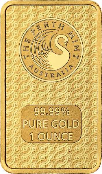 31,1 Gramm Goldbarren Perth Mint - Lunar Drache