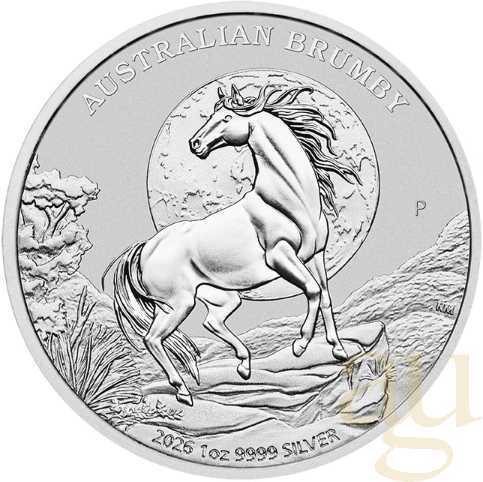 1 Unze Silbermünze Australien Brumby 2026