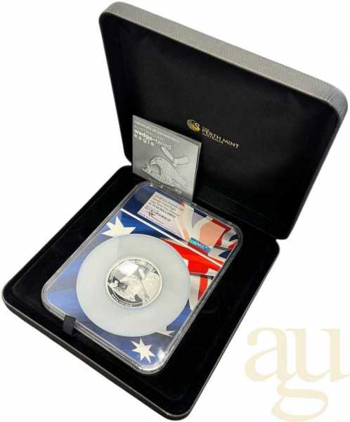 5 Unzen Silbermünze Australien Wedge Tailed Eagle 2018 Incused High Relief - polierte Platte
