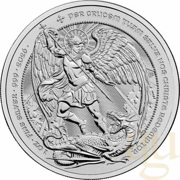 1 Unze Silbermünze The Angel 2026
