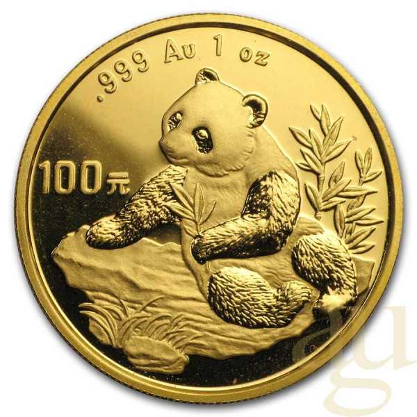 1/20 Unze Goldmünze China Panda 1998
