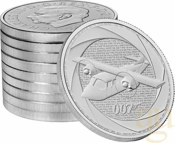 1 Unze Silbermünze Six Decades of 007 - Bond of the 2010s - 2026