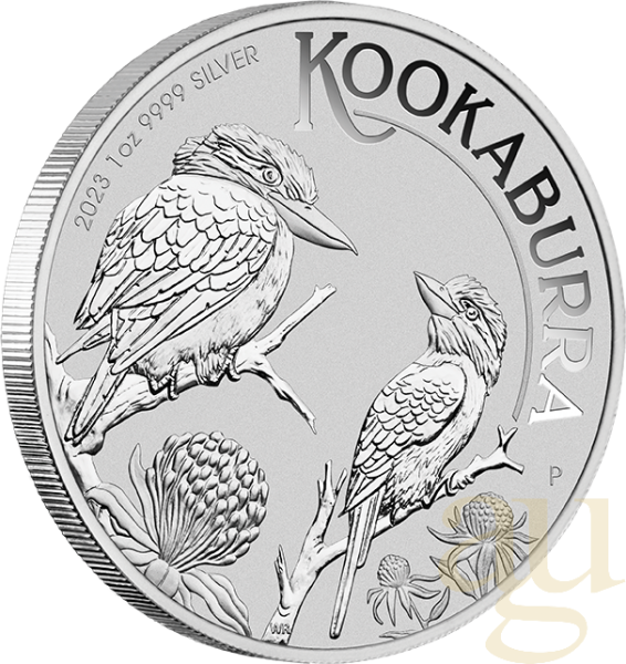 1 Unze Silbermünze Australien Kookaburra 2023