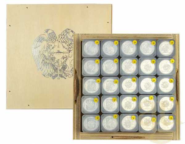 1/2 Unze Silbermünze Armenien Arche Noah 2025