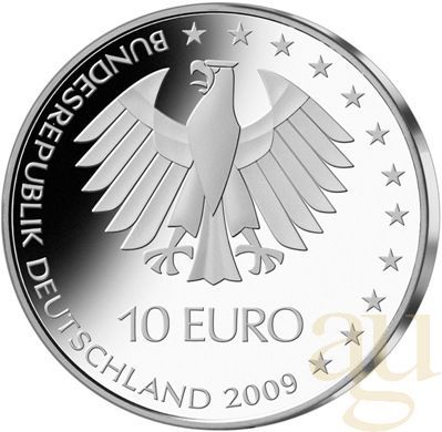 10 Euro Silber Gedenkmünzen 2002-2010 mit 16,65 Gramm Feinsilber