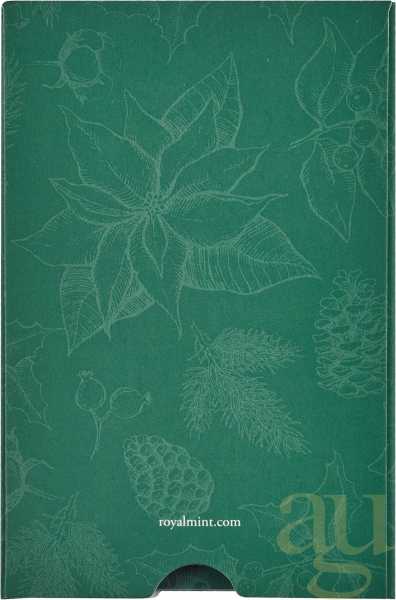 5 Gramm Goldbarren The Royal Mint - Christmas