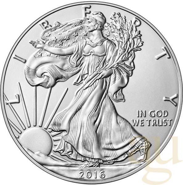 1 Unze Silbermünze American Eagle