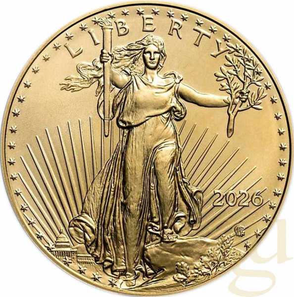 1 Unze Goldmünze American Eagle 2026