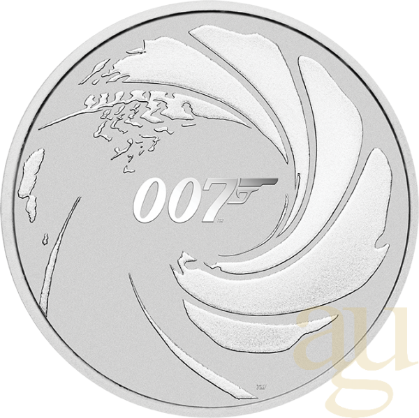1 Unze Silbermünze Tuvalu James Bond 007 - 2020