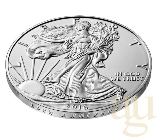 1 Unze Silbermünze American Eagle 2021 - regelbesteuert