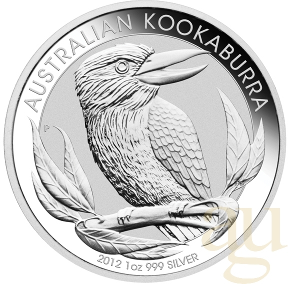 1 Unze Silbermünze Australien Kookaburra 2012