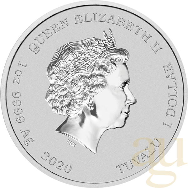 1 Unze Silbermünze Tuvalu James Bond 007 - 2020