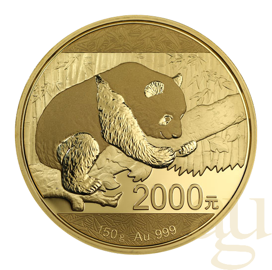 150g Goldmünze China Panda 2016 - proof