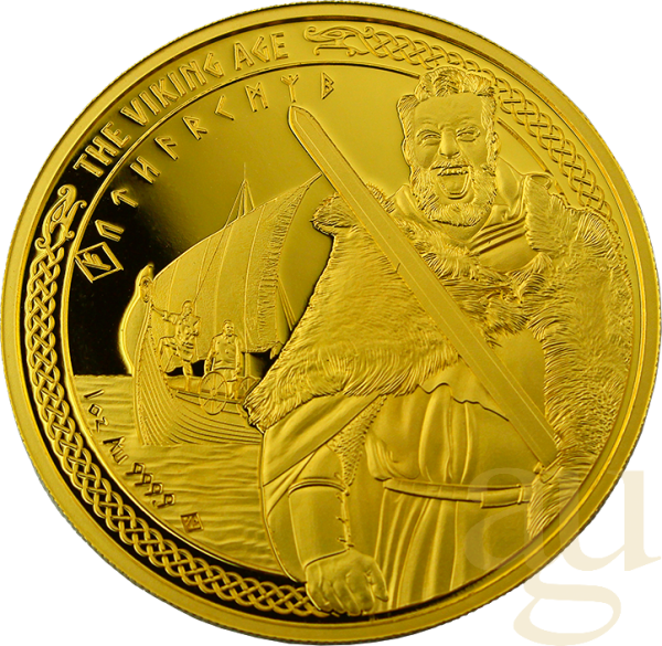 1 Unze Goldmünze The Viking Age - Wohlstand 2022