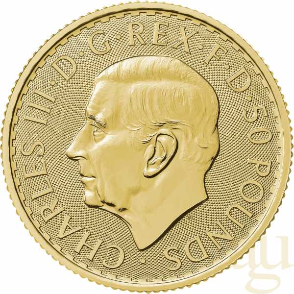 1/2 Unze Goldmünze Britannia 2025