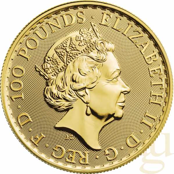 1 Unze Goldmünze Britannia 2019