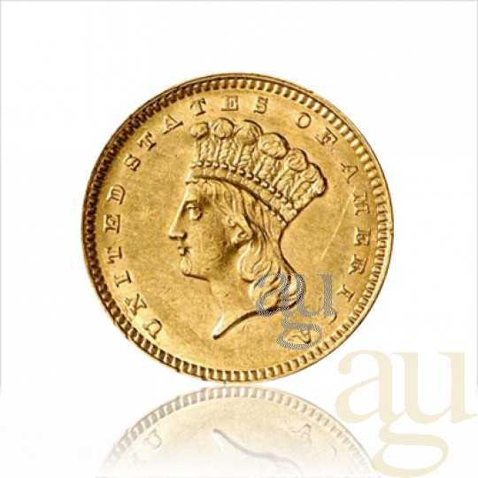 1$ Goldmünze Indian Princess Head