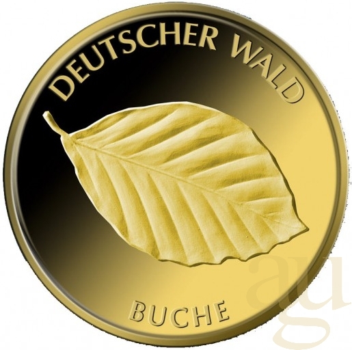 20 Euro Goldmünze Deutscher Wald - Buche 2011 (J)