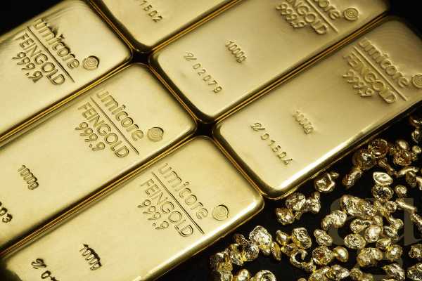 100 Gramm Goldbarren Umicore Gussbarren