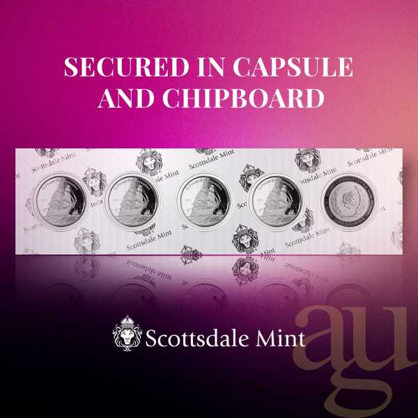 1 Unze Silbermünze EC8 St. Vincent & The Grenadines - Warship 2022