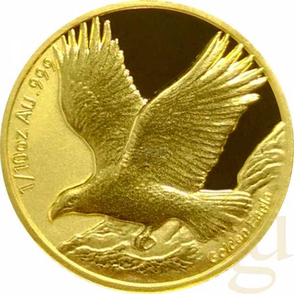 1/10 Unze Goldmünze Samoa Golden Eagle 2025