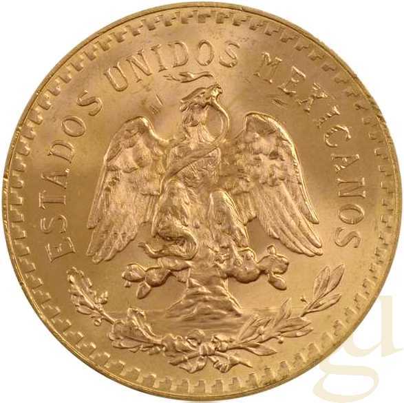 50 Cincuenta Pesos Goldmünze Mexiko Centenario