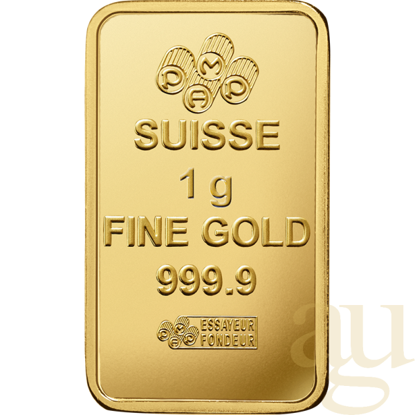 25 x 1 Gramm Goldbarren Multigram PAMP Fortuna