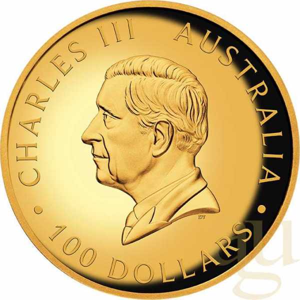 1 Unze Goldmünze Australien Koala 2026 polierte Platte - High Relief