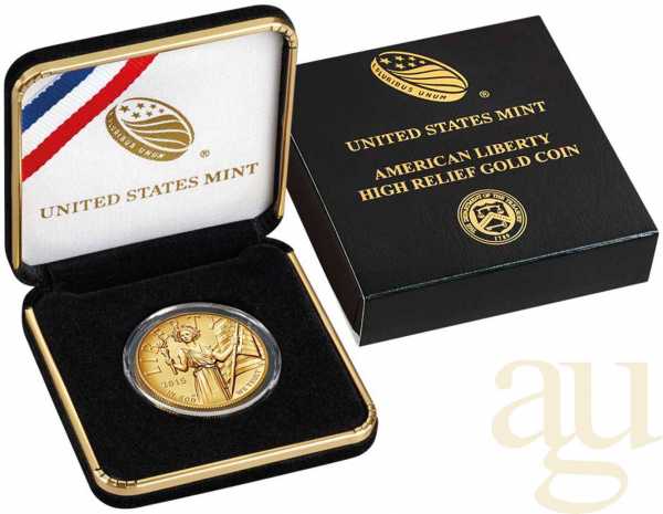 1 Unze Goldmünze American Liberty 2015 High Relief