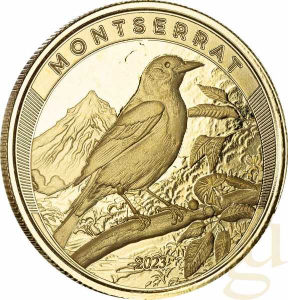 1 Unze Goldmünze EC8 Montserrat - Oriole Bird 2023
