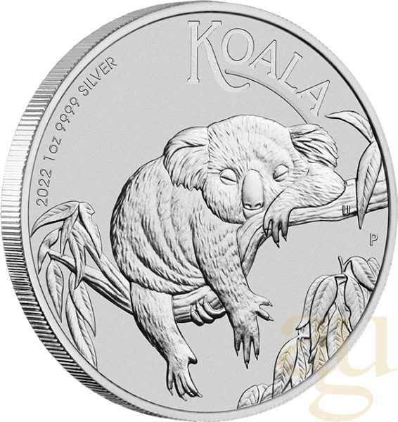 1 Unze Silbermünze Australien Koala 2022