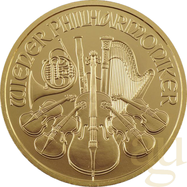 1/2 Unze Goldmünze Wiener Philharmoniker