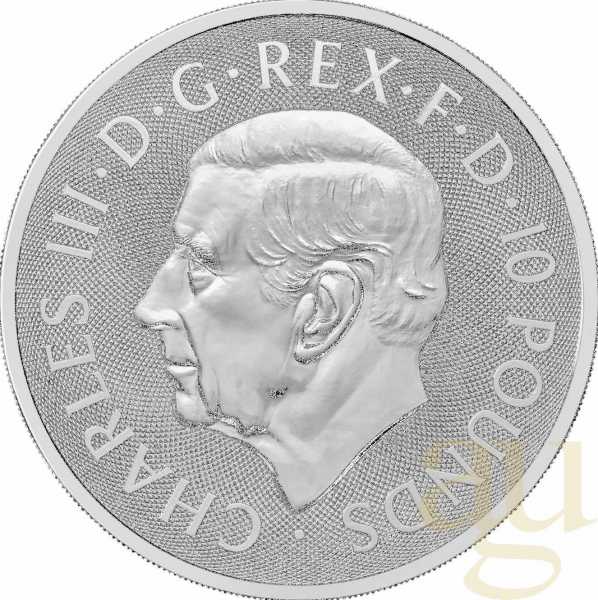 10 Unzen Silbermünze Großbritannien Royal Arms 2024