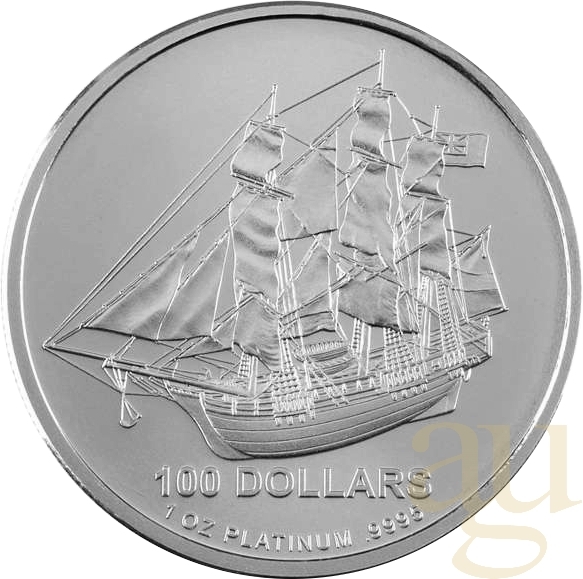 1 Unze Platinmünze Cook Islands - differenzbesteuert