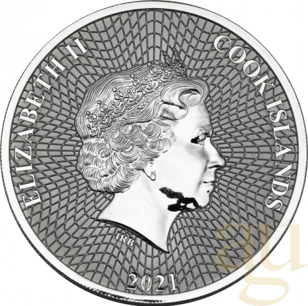 1 Unze Silbermünze Cook Islands Seestern 2020