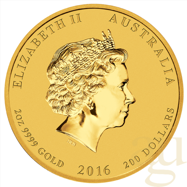2 Unzen Goldmünze Australien Känguru