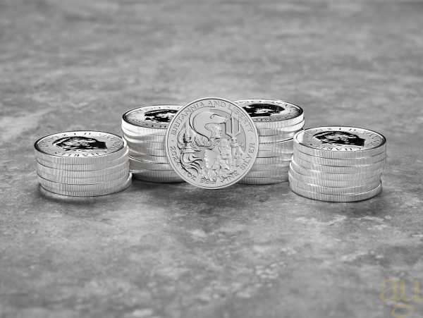 1 Unze Silbermünze Britannia and Liberty 2024