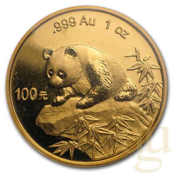 1/20 Unze Goldmünze China Panda 1999