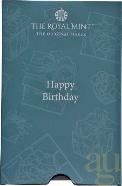 1 Gramm Goldbarren The Royal Mint - Happy Birthday