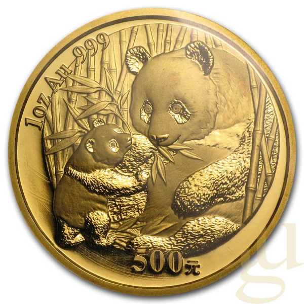 1/4 Unze Goldmünze China Panda 2005