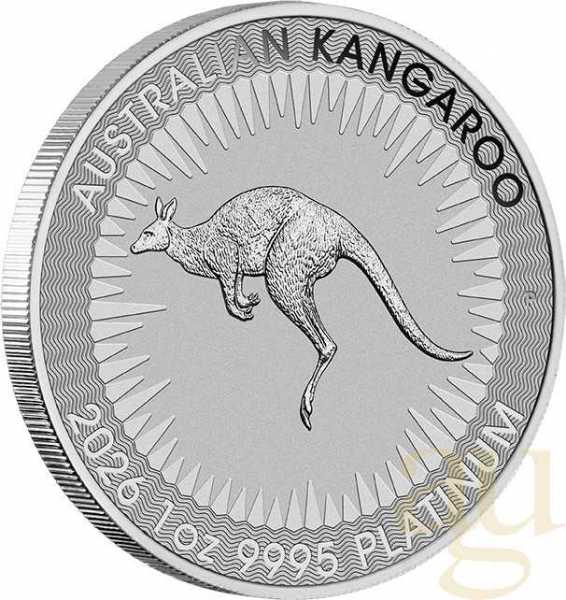 1 Unze Platinmünze Australien Känguru 2026